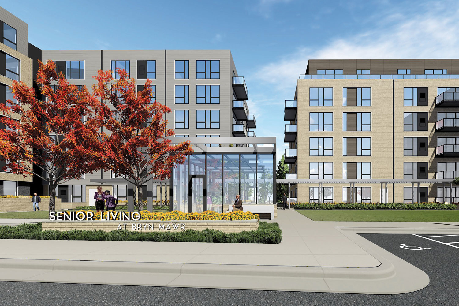 Lupe and Swervo Development’s Bryn Mawr project is all for seniors